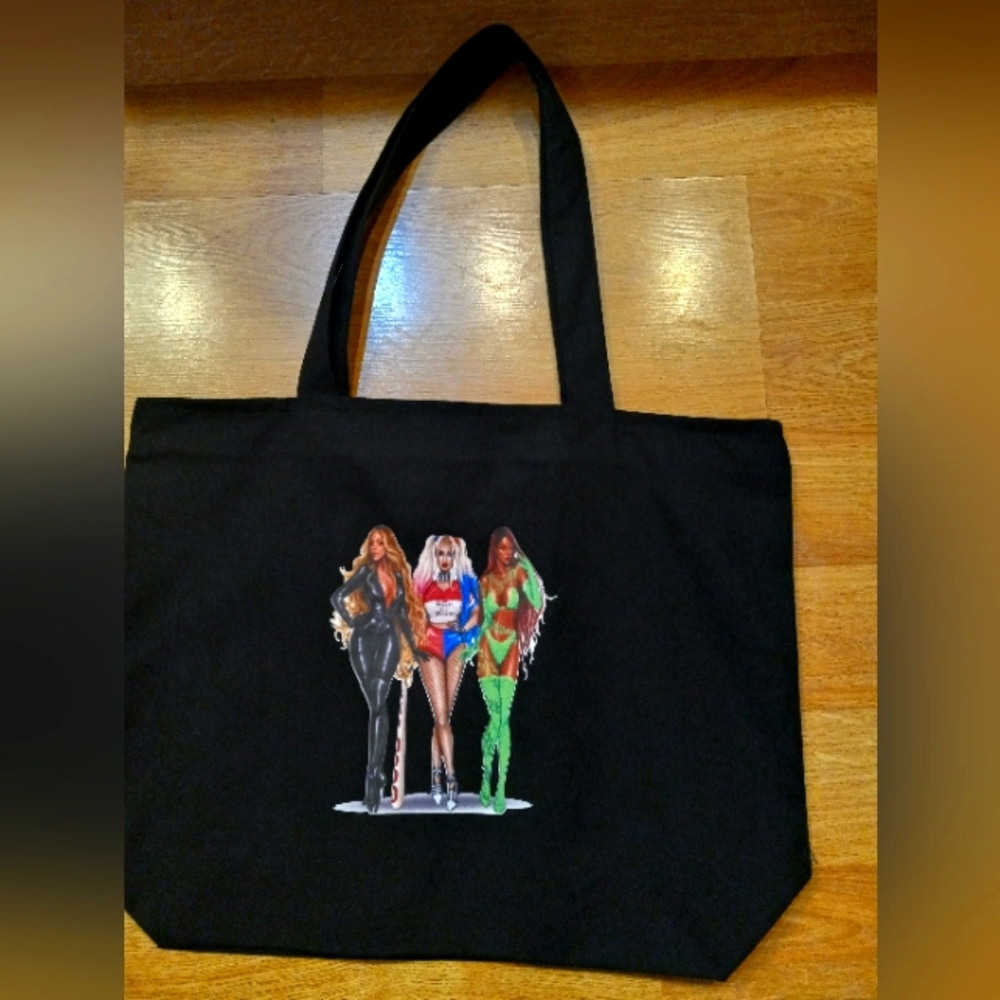 Beyonce Harley Quinn and Rhianna Tote Bag Brand New